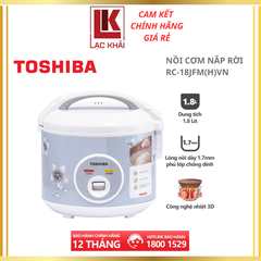 Nồi cơm nắp gài Toshiba 1.8 RC-18JFM(H)VN