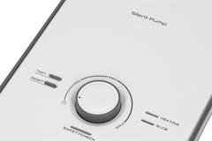 Máy nước nóng trực tiếp Ariston 4500W AURES PREMIUM 4.5P IVORY, Có bơm trợ lực