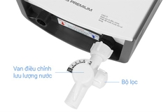 Máy nước nóng trực tiếp Ariston 4500W AURES PREMIUM 4.5P IVORY, Có bơm trợ lực