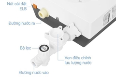 Máy nước nóng trực tiếp Panasonic 4500W DH-4VS1VW / DH-4VP1VW (có bơm)