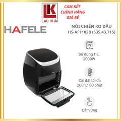 Nồi chiên không dầu 11L Hafele HS-AF1102B (535.43.715)