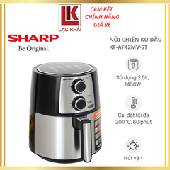 Nồi chiên không dầu Sharp 4.2L KF-AF42MV-ST