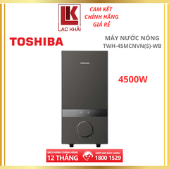 Máy nước nóng trực tiếp 4500W Toshiba TWH-45MCNVN (Trắng / Xám)