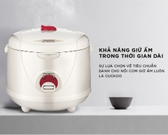 Nồi cơm điện nắp gài Cuckoo 1,8 lít CR-1021 (WH/RD)