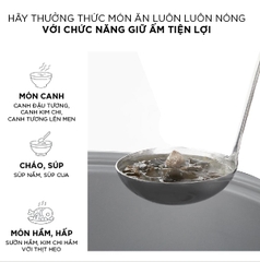 Nồi cơm điện nắp gài Cuckoo 1,8 lít CR-1021 (WH/RD)