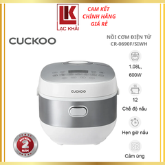 Nồi cơm điện tử Cuckoo 1.08L CR-0690F/SIWHCRVNCV