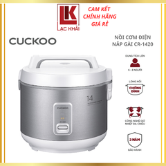 Nồi cơm nắp gài Cuckoo 2.7 lít CR-CR-1420/SIVNCV