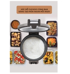 Nồi cơm điện công nghiệp 6,3L Cuckoo CR-3555, Màu đen - Hàng chính hãng, Bảo hành 24 tháng