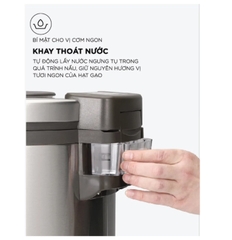 Nồi cơm điện công nghiệp 6,3L Cuckoo CR-3555, Màu đen - Hàng chính hãng, Bảo hành 24 tháng