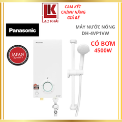 Máy nước nóng trực tiếp Panasonic 4500W DH-4VS1VW / DH-4VP1VW (có bơm)