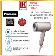 Máy sấy tóc dưỡng ẩm Nanoe và mineral Ion Panasonic EH-NA9M