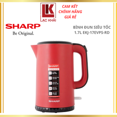 Bình đun siêu tốc 1.7L Sharp EKJ-17EVPS-RD