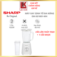 Máy xay sinh tố đa năng Sharp EM-SG1001-WH