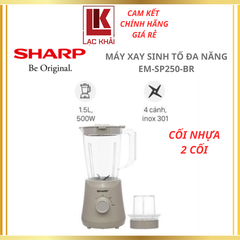 Máy xay sinh tố đa năng Sharp EM-SP250-BR