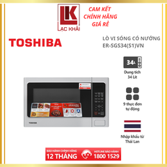 Lò vi sóng có nướng Toshiba 34L ER-SGS34(S1)VN