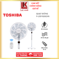 Quạt đứng Toshiba F-LSD10(W)VN (Trắng)