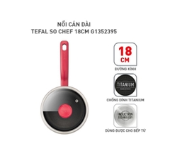 Nồi cán dài quánh Tefal So Chef 18cm G1352395