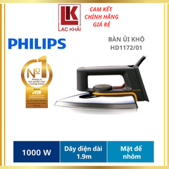 Bàn ủi khô Philips HD1172/01