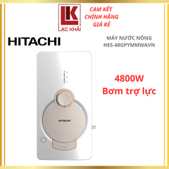 Máy nước nóng trực tiếp có bơm 4800W Hitachi HES-48GPYMM