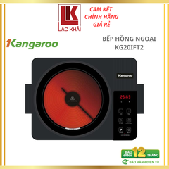 Bếp hồng ngoại đơn Kangaroo KG20IFT2, Công suất 2000W