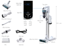 Hút bụi không dây Samsung VS15R8544S1/SV