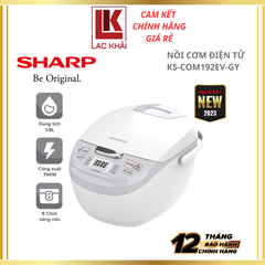 Nồi Cơm Điện Tử Sharp KS-COM192EV-GY