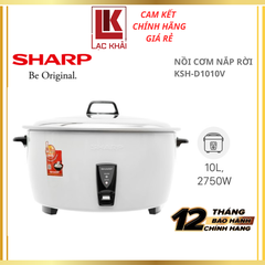 Nồi cơm nắp rời Sharp 10 lít KSH-D1010V