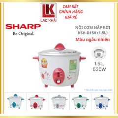 Nồi cơm điện Sharp KSH-D15V_Màu ngẫu nhiên