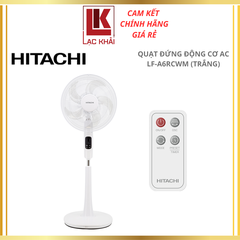 Quạt đứng Hitachi LF-A6RC , Màu Trắng / Xám, Động cơ AC