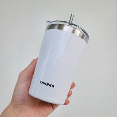 Ly giữ nhiệt nóng lạnh kèm ống hút 450ml Tanaka