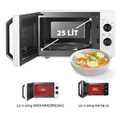 Lò vi sóng 25 lít Toshiba MW3-MM25PE(WH)