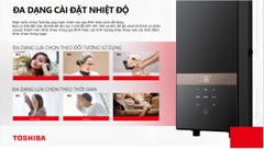 Máy nước nóng trực tiếp có bơm Toshiba 4500W TWH-45EMCPVN-CB (Xám / Đen)