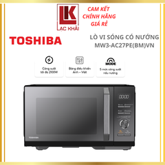 Lò vi sóng mặt gương có nướng đối lưu Toshiba MW3-AC27PE(BM)VN 27 lít