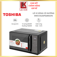 Lò vi sóng kết hợp nướng 26L Toshiba MW3-EG26PE(BM)VN