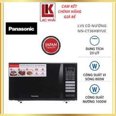 Lò vi sóng có nướng Panasonic 23L NN-CT36HBYUE
