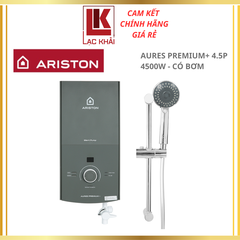 Máy nước nóng có bơm Ariston AURES PREMIUM+ 4.5P