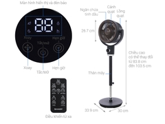 Quạt tuần hoàn Sharp PJ-CD433V-H