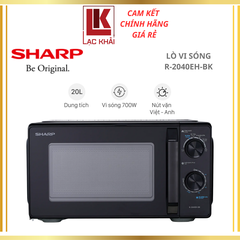 Lò vi sóng cơ Sharp 20L R-2040EH-BK