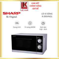 Lò vi sóng Sharp R-202VN(S) / R-205VN(S) 20 lít