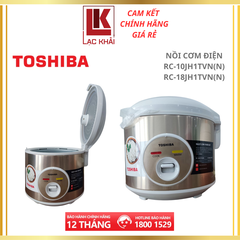 Nồi cơm nắp gài Toshiba 1L / 1.8L RC-10JH1TVN(N) / RC-18JH1TVN(N) - Hàng chính hãng