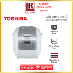 Nồi cơm điện tử Toshiba 1.0L-10NMFVN(WT)