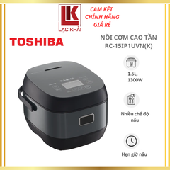 Nồi cơm cao tần Toshiba 1.5 lít RC-15IP1UVN(K) - Hàng chính hãng