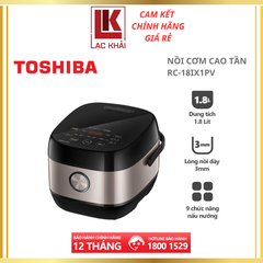 Nồi cơm cao tần Toshiba 1.8L RC-18IX1PV