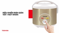 Nồi cơm nắp gài Toshiba 1L / 1.8L RC-10JH1TVN(N) / RC-18JH1TVN(N) - Hàng chính hãng