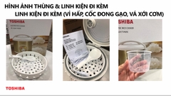 Nồi cơm nắp gài Toshiba 1L / 1.8L RC-10JH1TVN(N) / RC-18JH1TVN(N) - Hàng chính hãng