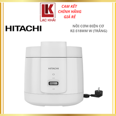Nồi cơm điện cơ Hitachi RZ-S18MM-W, dung tích 1.8L, màu trắng