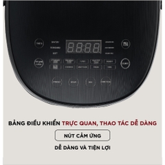 Nồi cơm điện tử Cuckoo 1.08L CR-0690F/BKBKCRVNCV màu Đen