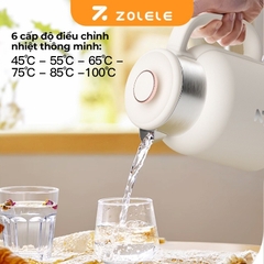 Bình đun siêu tốc giữ nhiệt 1.5L Zolele HK152 , điều chỉnh nhiệt độ