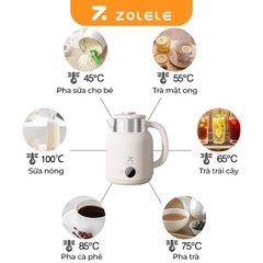 Bình đun siêu tốc giữ nhiệt 1.5L Zolele HK152 , điều chỉnh nhiệt độ