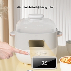 Nồi Nấu Chậm 1L ZOLELE ES101, Nấu Cháo, Hầm, Hấp, Chưng Yến